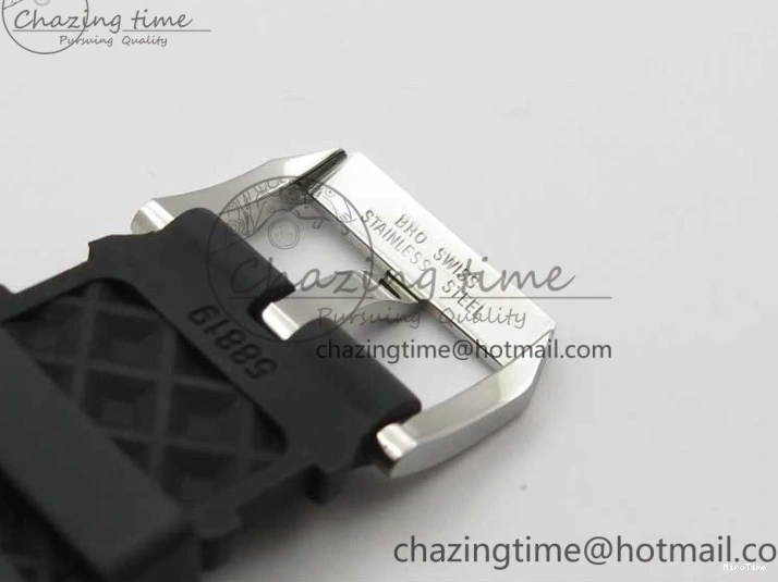 MIROTIME 0327 Aquatimer Chrono IW376702 SS BLS 1:1 Best Edition Black Dial on Black Rubber Strap A WellDesigned 7105